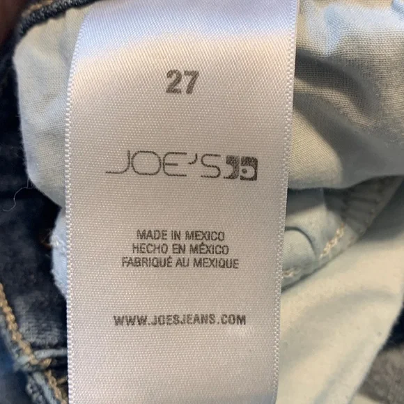 Joe's Jeans Classic Blue Denim women’s size 27 skinny - Picture 3 of 7